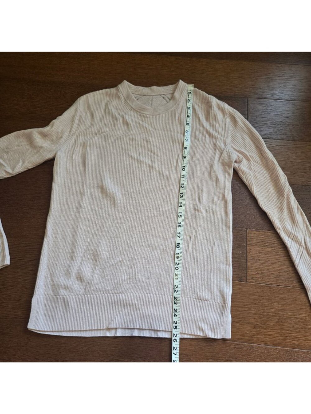 Lululemon Knit Pullover Cashmere Blend Cashlu Yoga Sweater Women's 6 Small - Picture 8 of 10